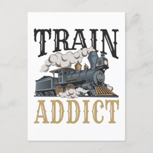 Cartão Postal Hobbyist Ferroviário do Modelo de Viciado em Combo