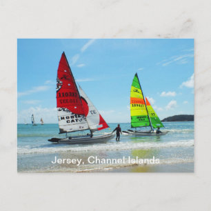 Cartão Postal Hobie cats em Jersey