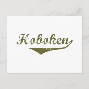 Cartão Postal Hoboken Revolution t shirts