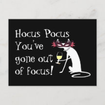 Hocus Pocus Out of Focus Halloween Cote