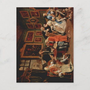 Cartão Postal Hogarth, William Casamento ?-la-mode: O Casamento