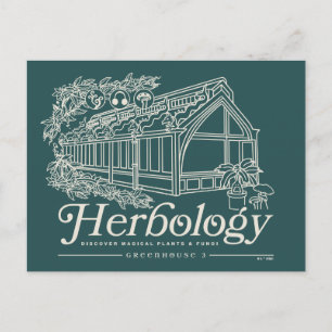 Cartão Postal HOGWARTS™ Herbology Greenhouse