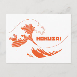 Cartão Postal Hokusai - A onda do Excelente