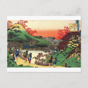Cartão Postal Hokusai - Arte Japonês - Japão