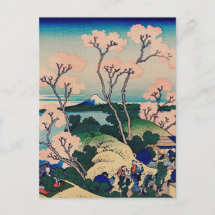 Cartão Postal Hokusai - Colina Goten-Yama