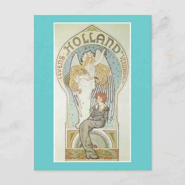 Cartão Postal Holanda (Frente)