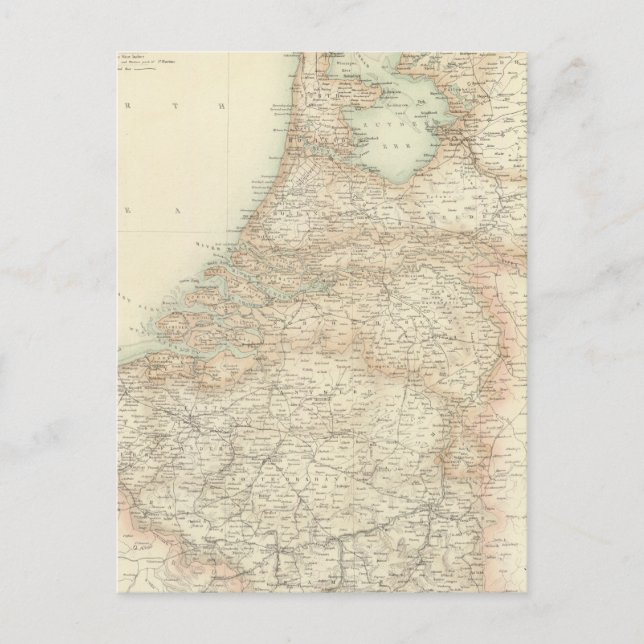 Cartão Postal Holanda e Bélgica 3 (Frente)