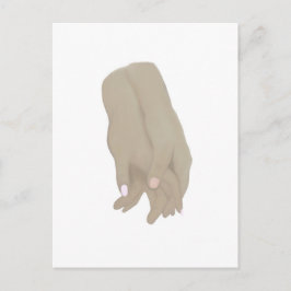 Cartão Postal Hold My Hand!