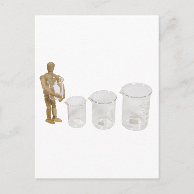 Cartão Postal HoldingBeaker013110 (Frente)