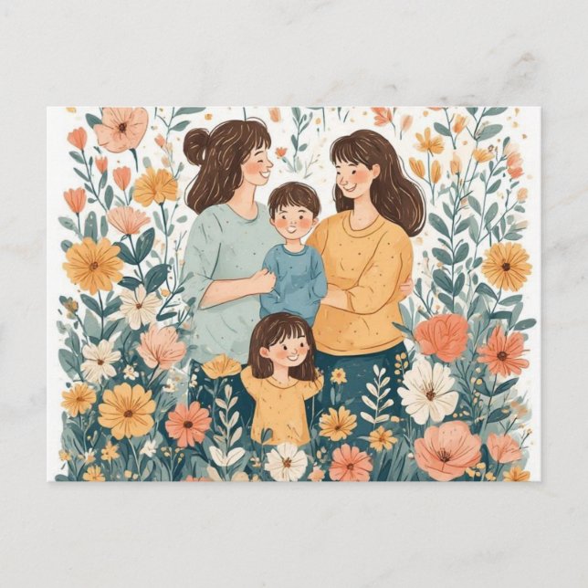 Cartão Postal Holiday Celebration  (Frente)