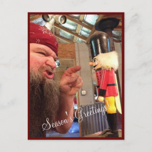 Cartão Postal Holiday Nutcracker