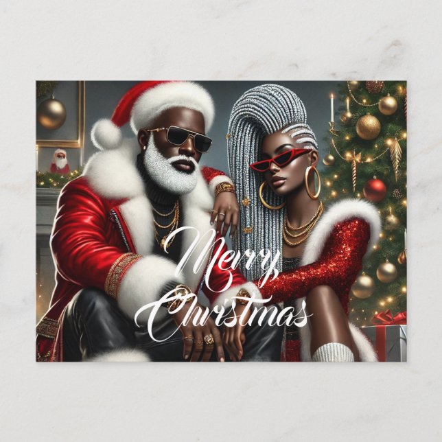 Cartão Postal Holiday Royalty Postcard (Frente)