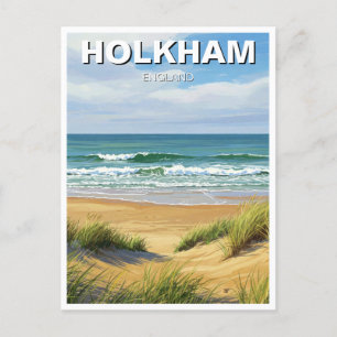Cartão Postal Holkham Norfolk England Viagem