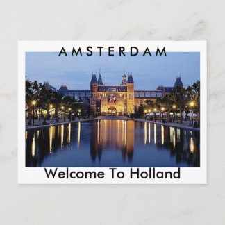 CARTÃO POSTAL HOLLAND