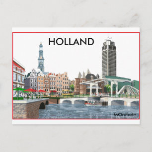 CARTÃO POSTAL HOLLAND