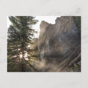 Cartão Postal Holland Falls Floresta Nacional Lolo, Montana