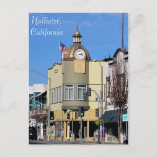 Cartão Postal Hollister, Torre de Relógio CA