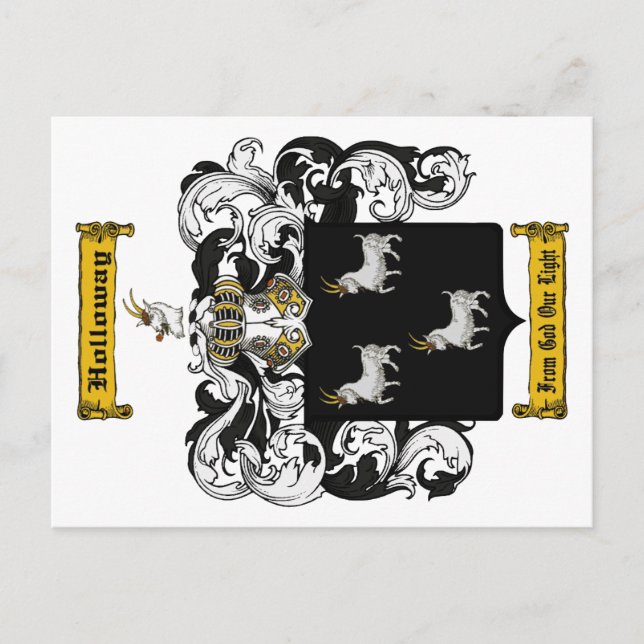 Cartão Postal Holloway (Frente)