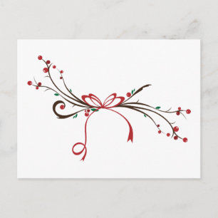 Cartão Postal Holly Branch