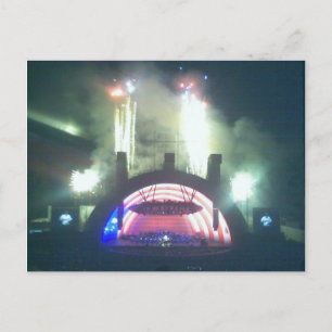 Cartão Postal Hollywood Bowl no Quarto