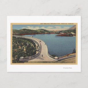 Cartão Postal Hollywood, CALake Hollywood & Mulholland Drive