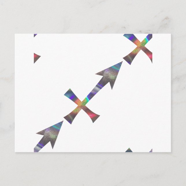 Cartão Postal holograma Sagittarius (Frente)