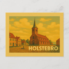 Cartão Postal Holstebro Denmark Giacometti