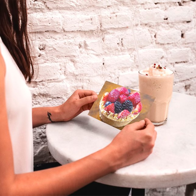 Cartão Postal Home Bak Berry Tart (Criador carregado)