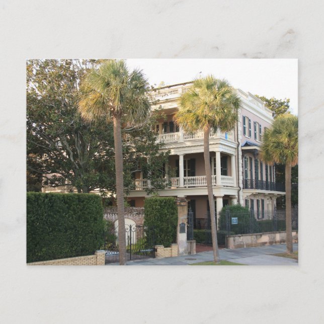 Cartão Postal Home Page da Carolina do Sul (Frente)