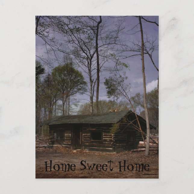 Cartão Postal Home Sweet Home (Frente)