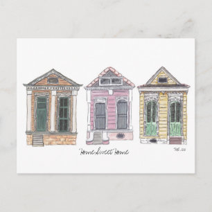 Cartão Postal Home Sweet Home