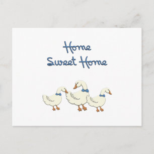 Cartão Postal Home Sweet Home