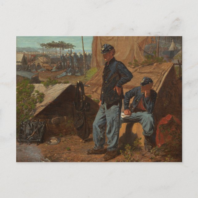 Cartão Postal Home, Sweet Home, c.1863 (óleo na canvas) (Frente)