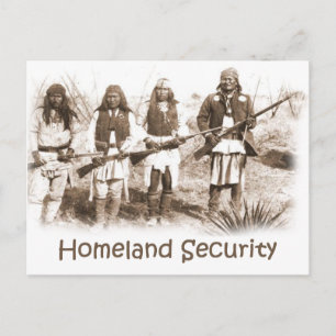 Cartão Postal Homeland Security Apache