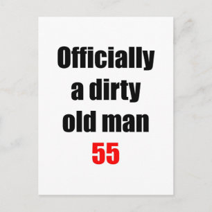 Cartão Postal Homem 55 Sujo