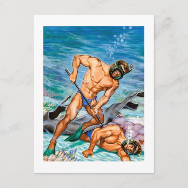 Cartão Postal Homem Americano (Dez, 1952) (Frente)