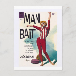 Cartão Postal Homem Bait!