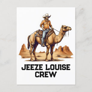 Cartão Postal Homem cavalgando em um camelo