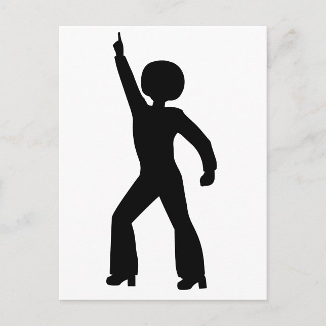 Cartão Postal Homem de Anos setenta Retroativos (Frente)