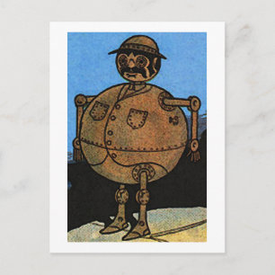 Cartão Postal Homem de estanho