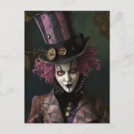 Cartão Postal Homem num Tofat