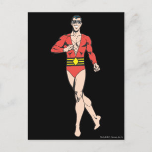 Cartão Postal Homem Plástico