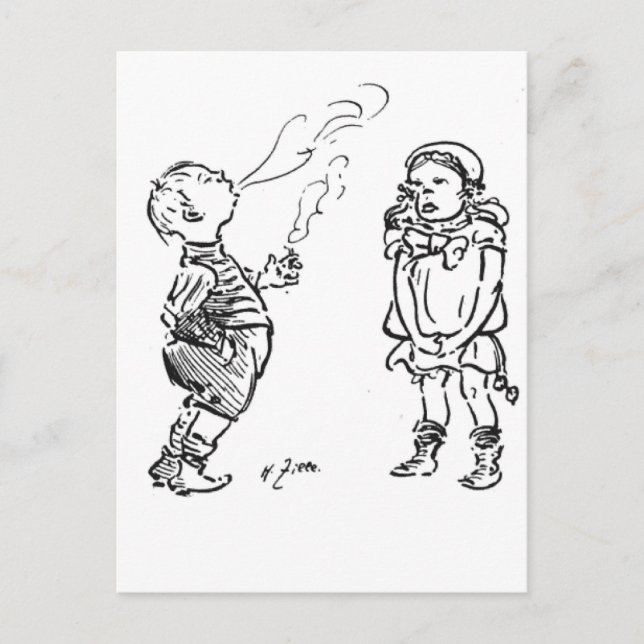 Cartão Postal Homem Típico (Frente)