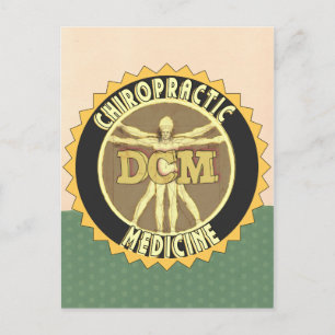 Cartão Postal Homem Vitruviano DCM