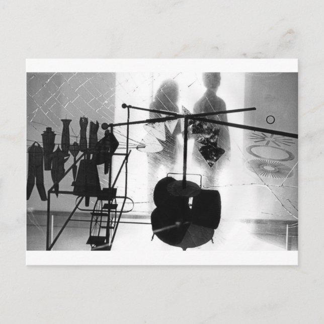 Cartão Postal Homenagem a Duchamp (Frente)