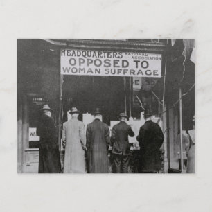 Cartão Postal Homens Velhos Zangados - Vintage