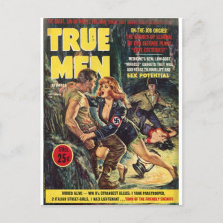 Cartão Postal Homens Verdadeiros 2