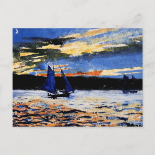 Cartão Postal Homer - Gloucester Sunset