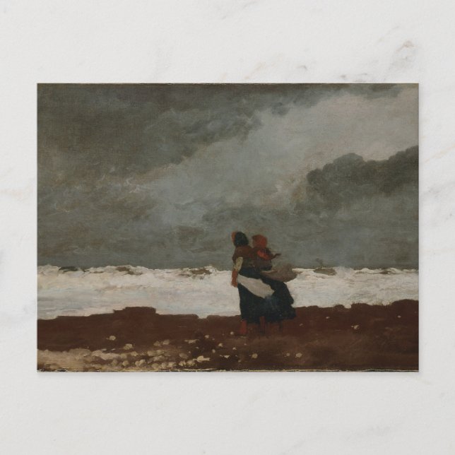 Cartão Postal Homer Winslow Art Work (Frente)