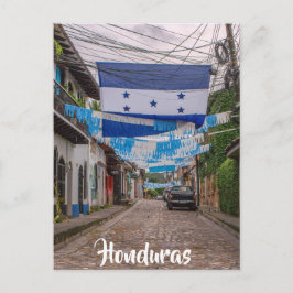 Cartão Postal Honduras, Bandeira